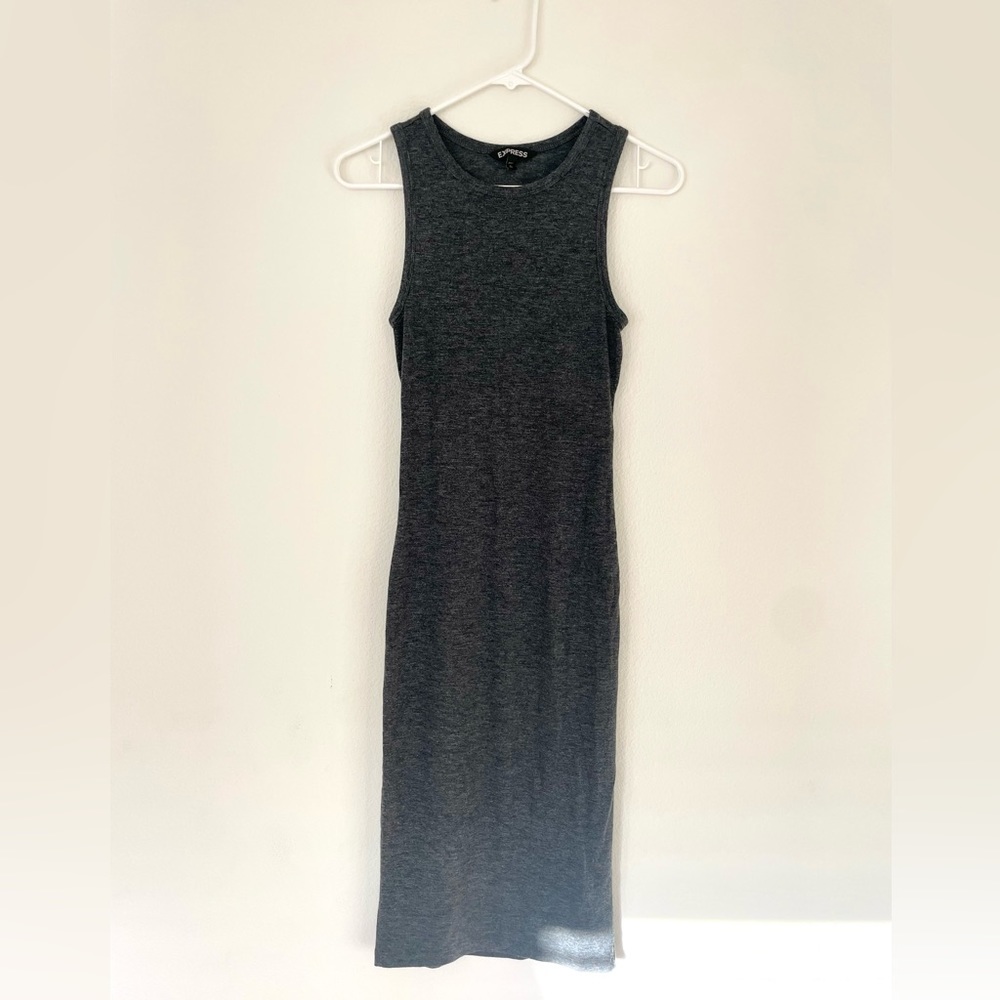 Express Midi Dress, Form Fitting, Back Cut Outs - 20% OFF BUNDLES!